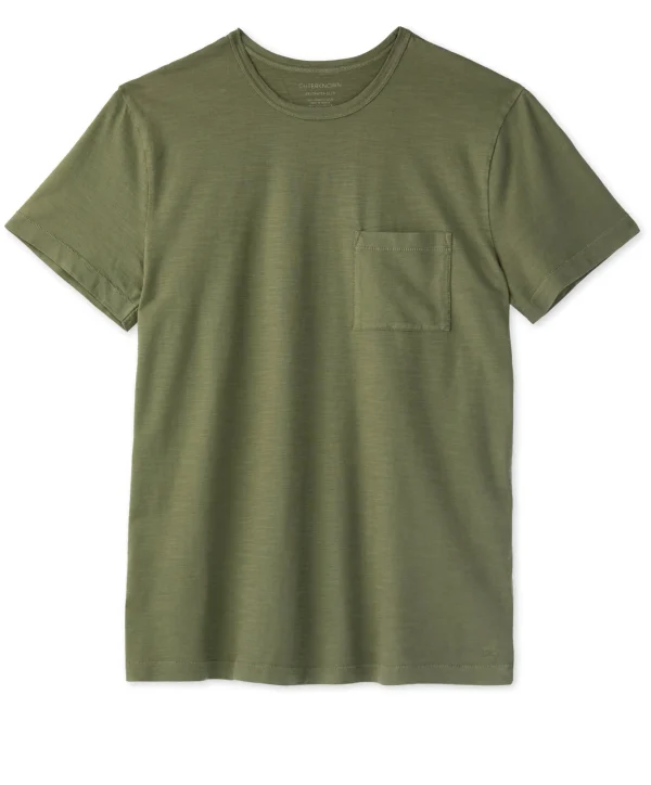 Saltwater Slub Pocket Tee^Outerknown Sale