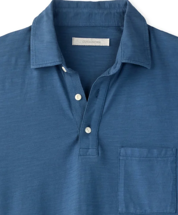 Saltwater Slub Polo^Outerknown Clearance