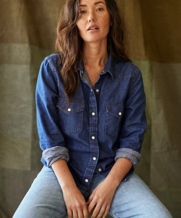 Wyatt Western Denim Shirt^Outerknown Discount